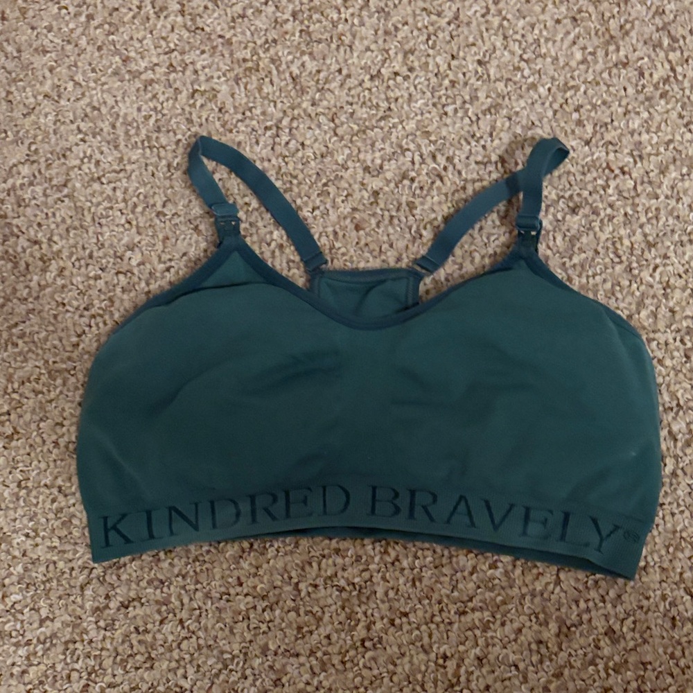 Kindred Bravely Teal Nursing Bra